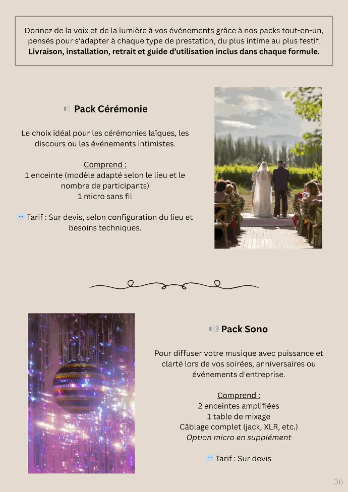 Location sonorisation